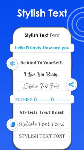 Stylish Text : Cool Fonts Art Ekran Görüntüsü 1