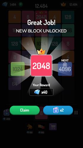 X2 Blocks - 2048 Merge Game Schermafbeelding 2