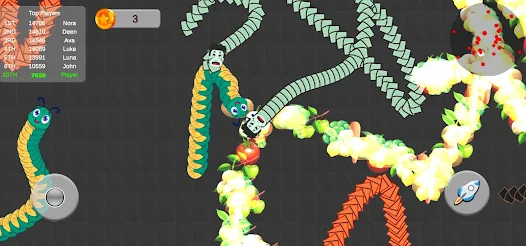 Snake Zone.io Hungry Slither Screenshot 0