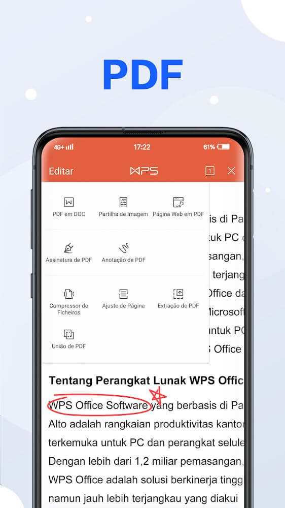 WPS Office Lite Mod Ảnh chụp màn hình 1