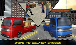 US Driver Transport Truck Game Скриншот 2