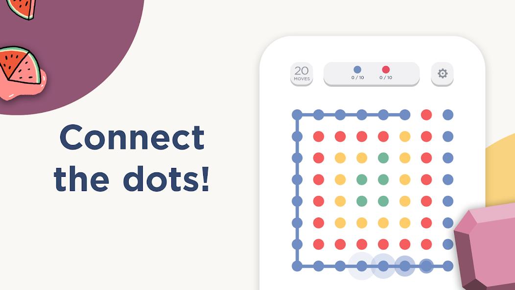 Two Dots: Fun Dot & Line Games Mod ဖန်သားပြင်ဓာတ်ပုံ 2