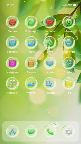 Wow Water Theme - Icon Pack Captura de pantalla 1