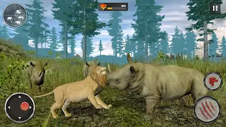 Schermata Wild Lion RPG Animal Simulator 3