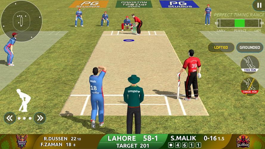 Cricket Game: Pakistan T20 Cup Capture d'écran 0