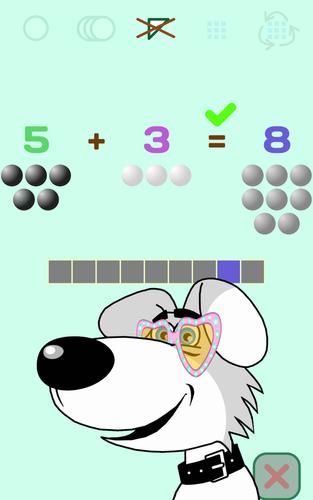 Addition and digits for kids Captura de pantalla 2