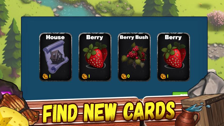 Landstack: card village game Captura de tela 2