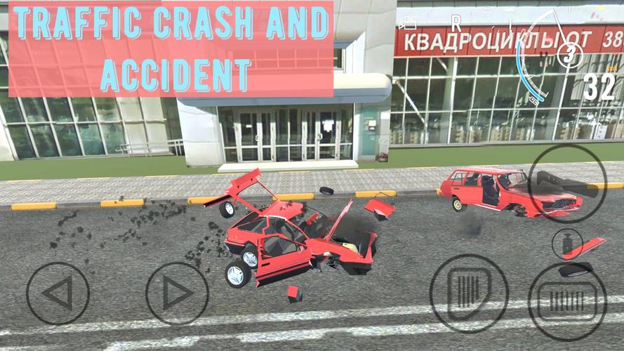Traffic Crash And Accident ဖန်သားပြင်ဓာတ်ပုံ 1
