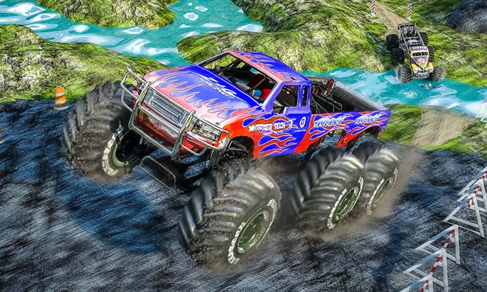 Monster 4x4 Offroad Jeep Stunt Racing 2019 螢幕截圖 0