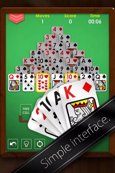 Pyramid Solitaire Premium Card ဖန်သားပြင်ဓာတ်ပုံ 1