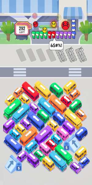 Bus Frenzy : Station Shuffle Captura de tela 2