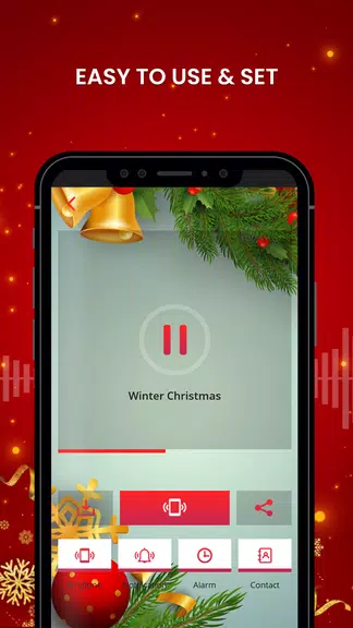 Christmas Ringtones For Phone ဖန်သားပြင်ဓာတ်ပုံ 1