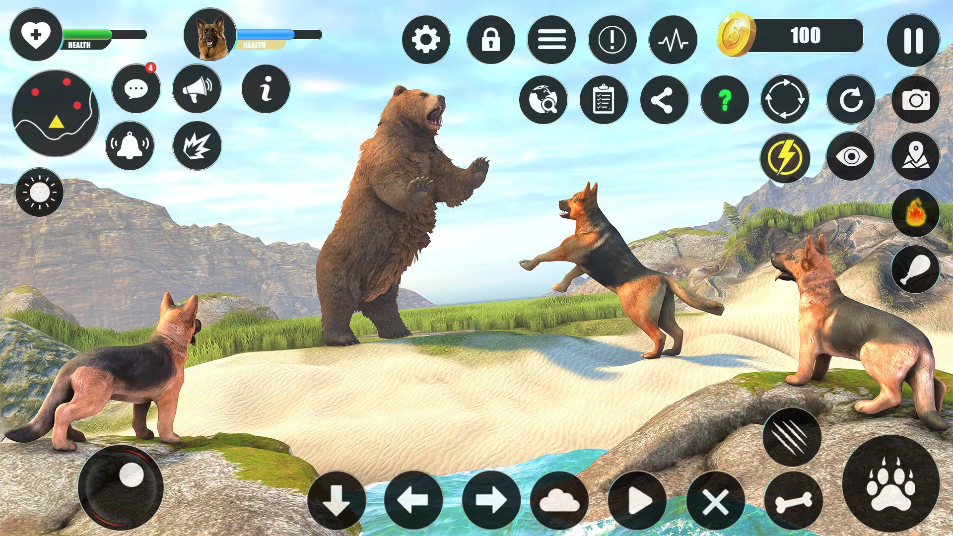 Dog Simulator Pet Game Life 3d Ảnh chụp màn hình 3