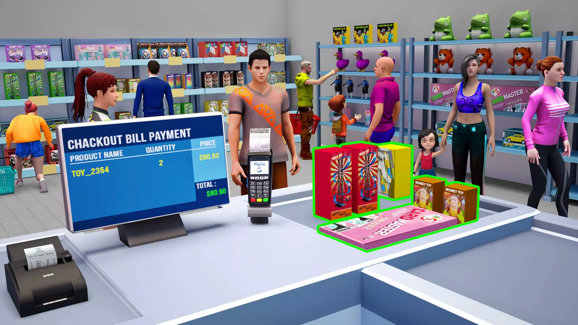 Toymart Supermarket Simulator স্ক্রিনশট 1