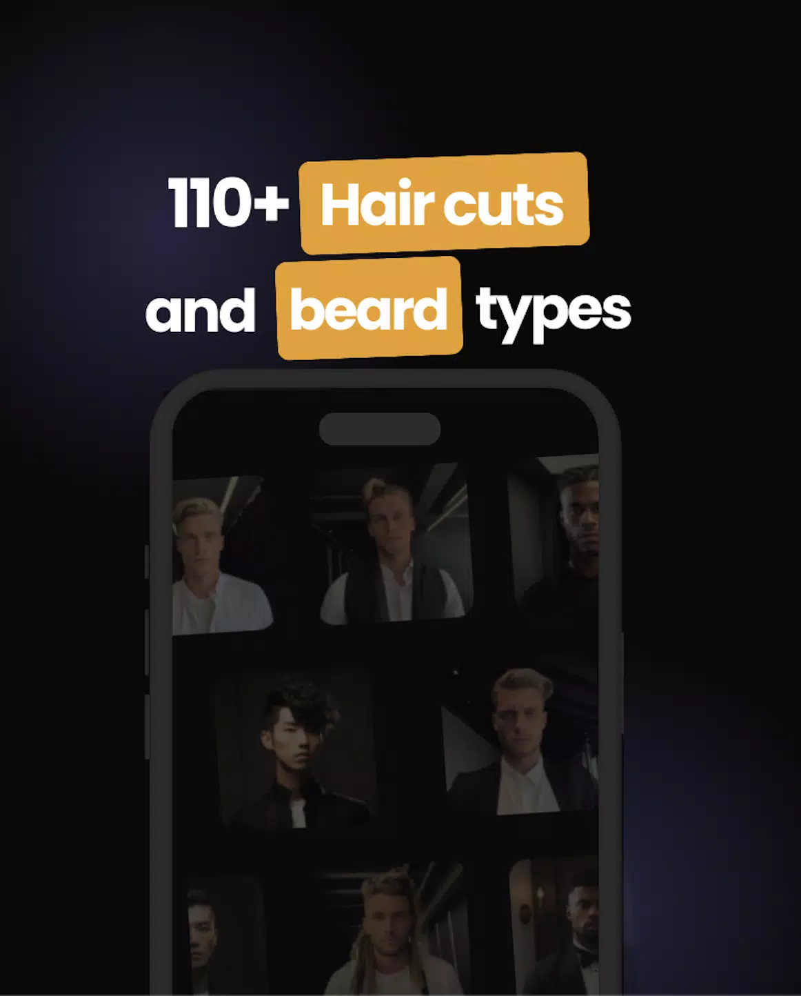 Men’s Hair Cuts & Hairstyles Screenshot 0