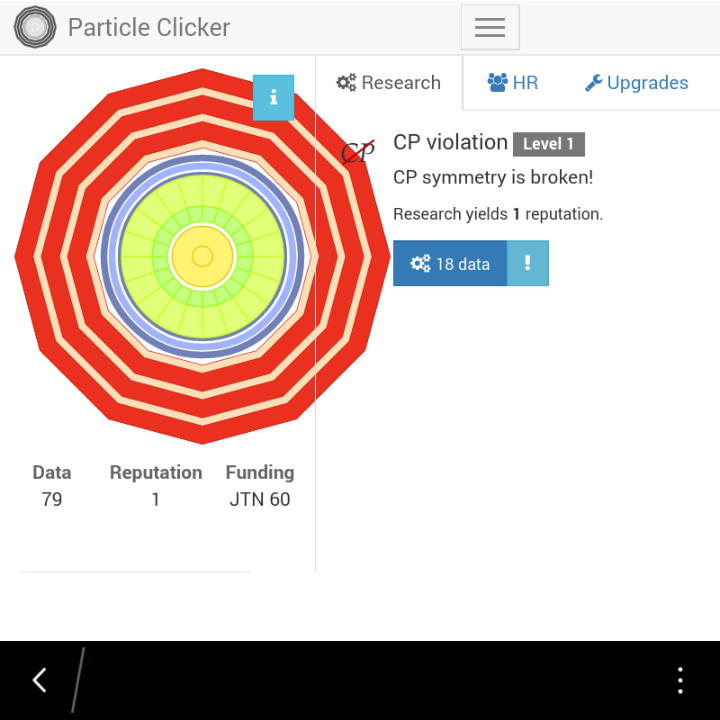 Particle Clicker Скриншот 1