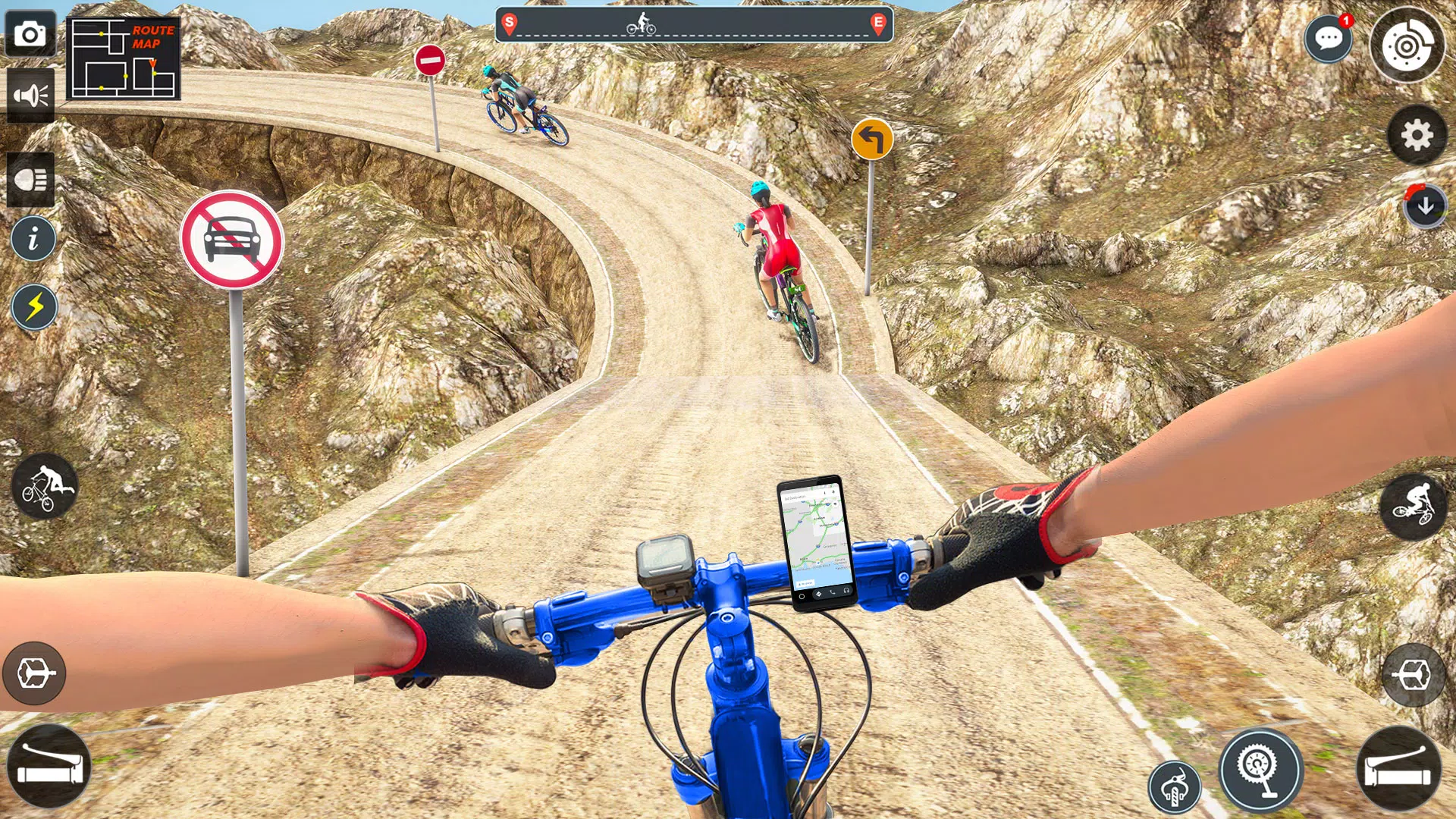 Schermata BMX Cycle Stunt Game 3D 0