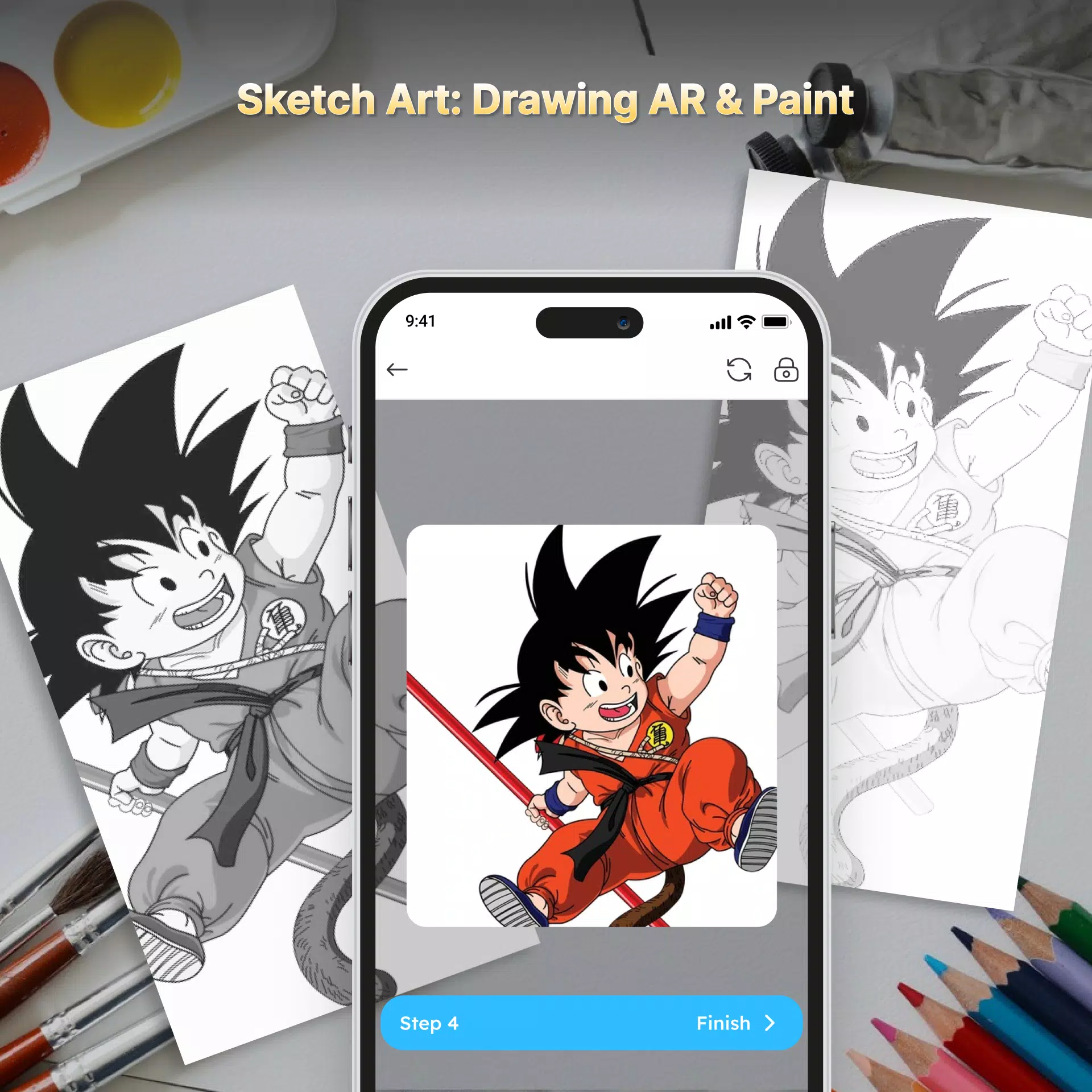 Sketch Art: Drawing AR & Paint Capture d'écran 0