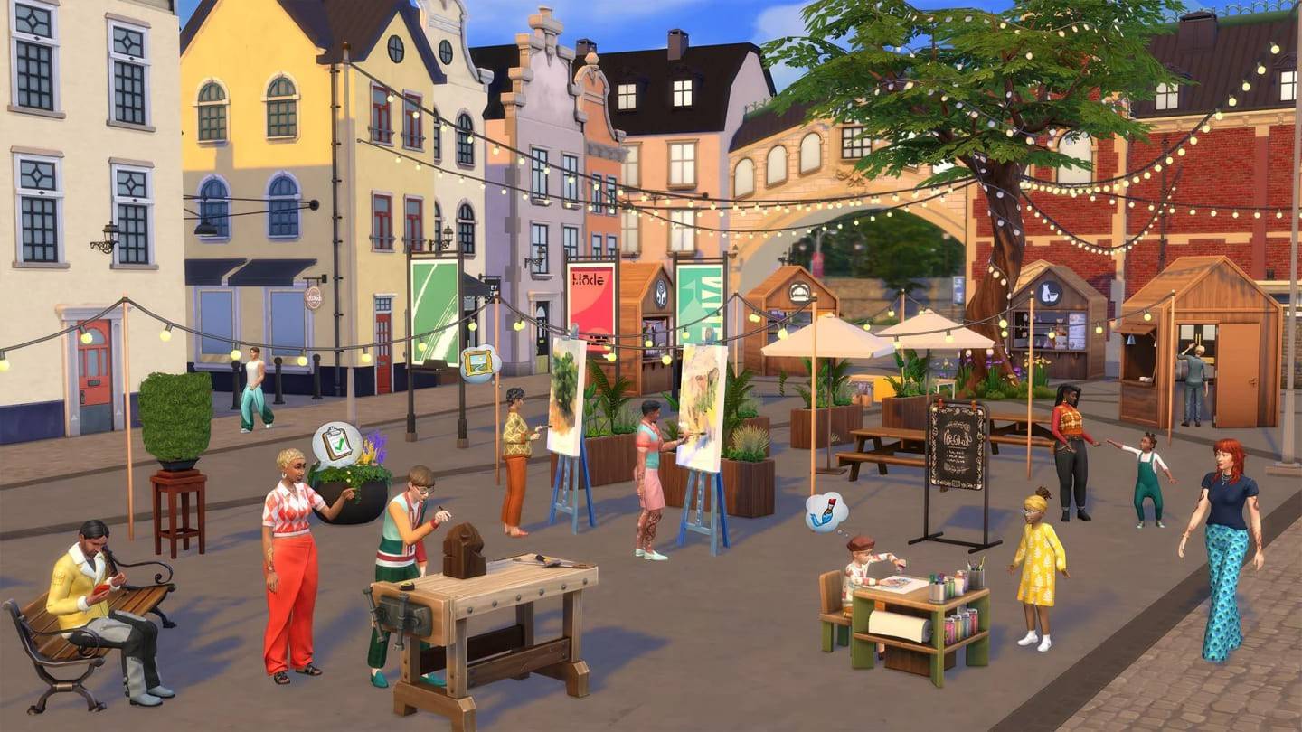 EA обнаруживает Sims 4: Gameplay Business & Hobbies