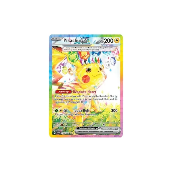 Pikachu ex Rare Card