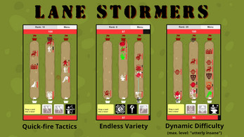 Lane Stormers 螢幕截圖 0