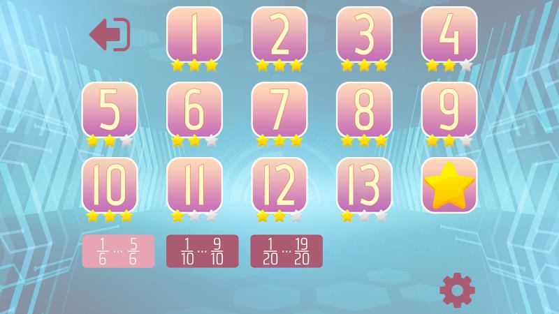 Dividing Fractions Math Game 螢幕截圖 2