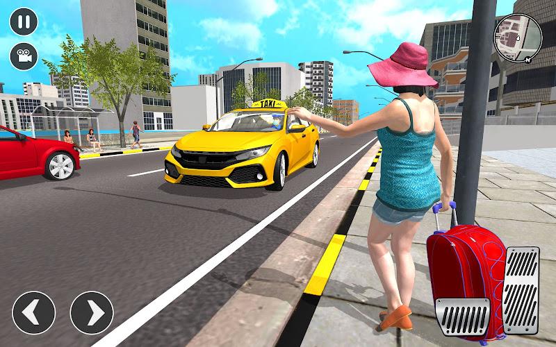 Open World Taxi Sim 2023 Скриншот 1