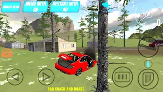 Car Crash And Roads 스크린샷 1