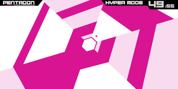 Super Hexagon Ekran Görüntüsü 1