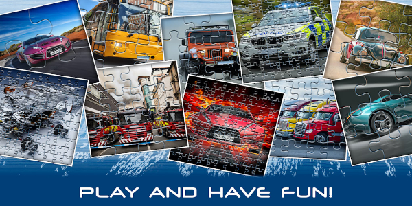 Cars Puzzles Game for boys Captura de tela 2