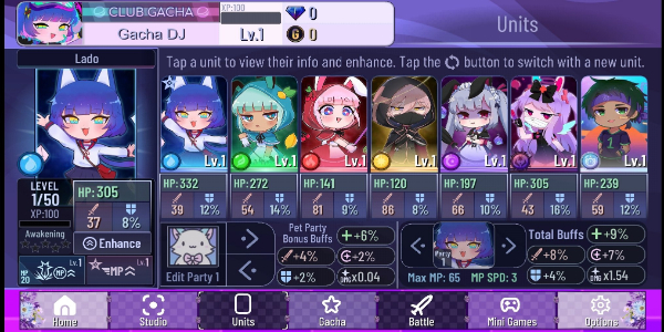 Gacha Lavender Tangkapan skrin 0