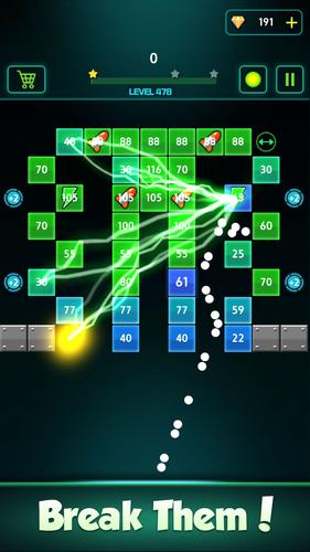 Bricks Breaker : X 螢幕截圖 3