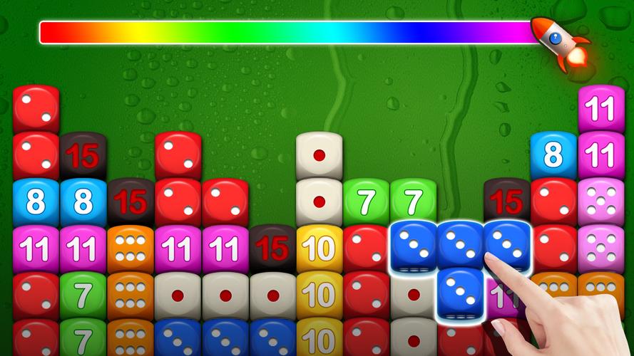 Dice Puzzle 3D - Merge game Ảnh chụp màn hình 0