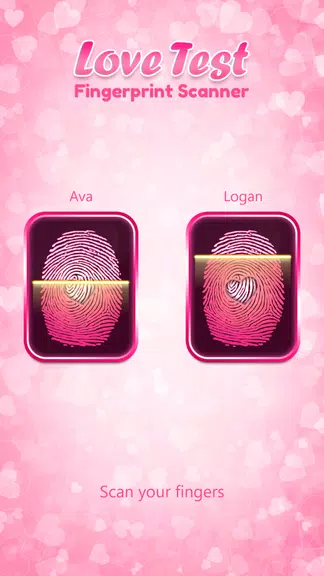 Love Compatibility Test Fingerprint Скриншот 0