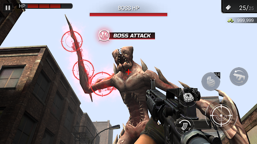 Schermata Zombie Hunter D-Day2 Mod 3