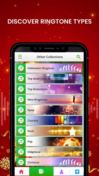 Christmas Ringtones For Phone ဖန်သားပြင်ဓာတ်ပုံ 3