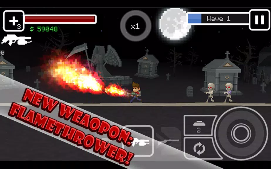 Undead Pixels: Zombie Invasion Zrzut ekranu 1