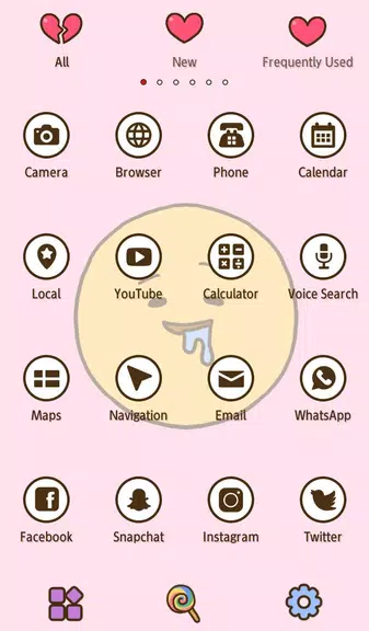 Enjoy Emoji Theme Captura de pantalla 1
