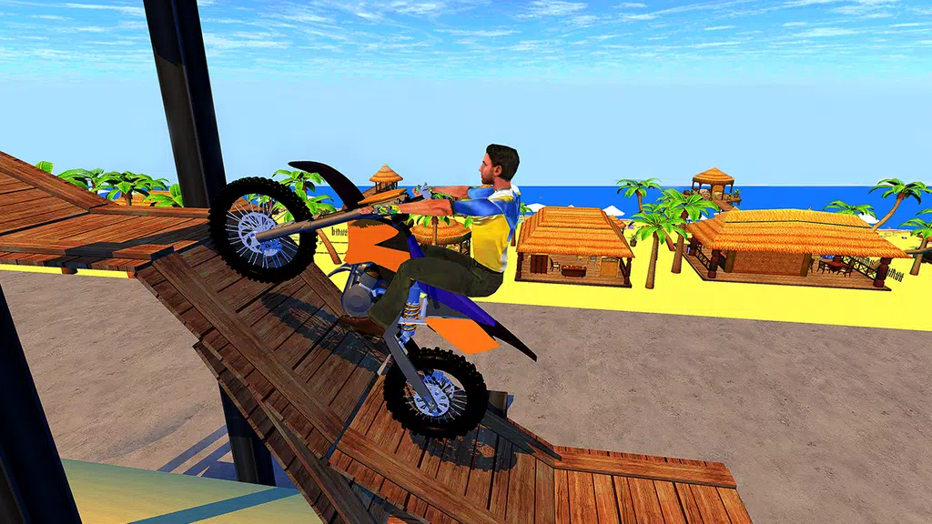 Racing Bike Stunts & Ramp Riding Ảnh chụp màn hình 2