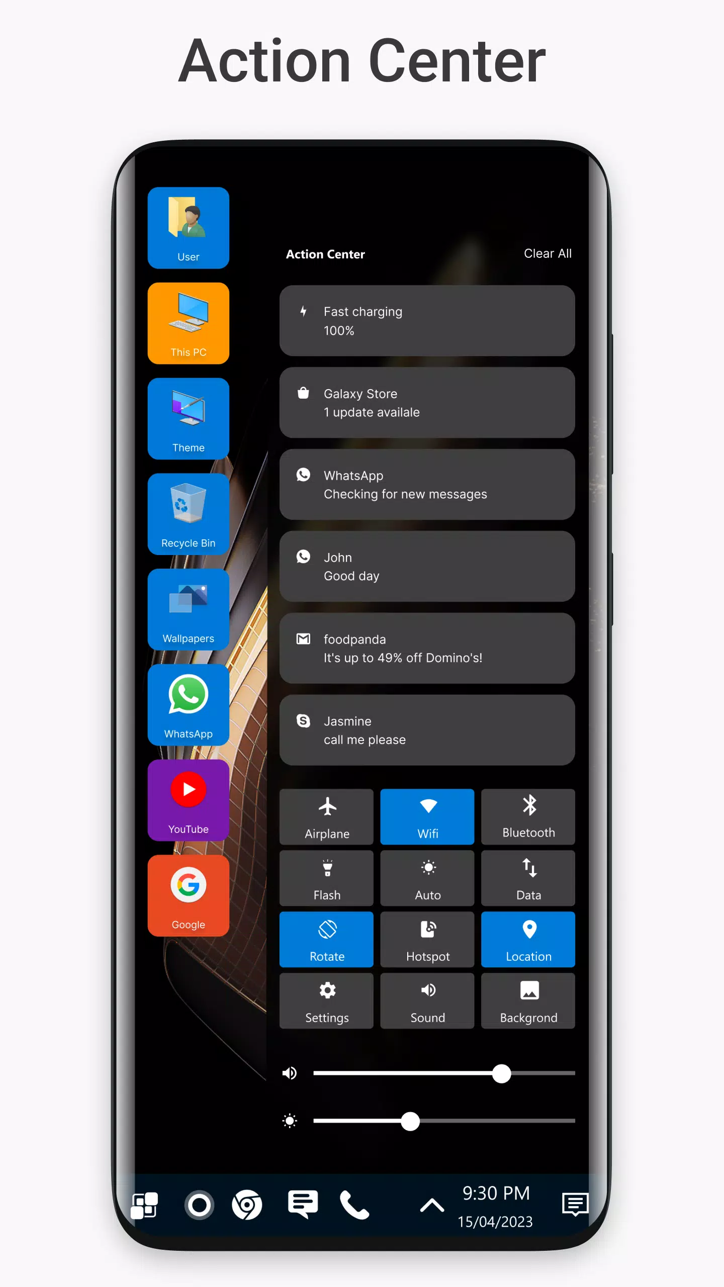 Win 11 Launcher Ekran Görüntüsü 2
