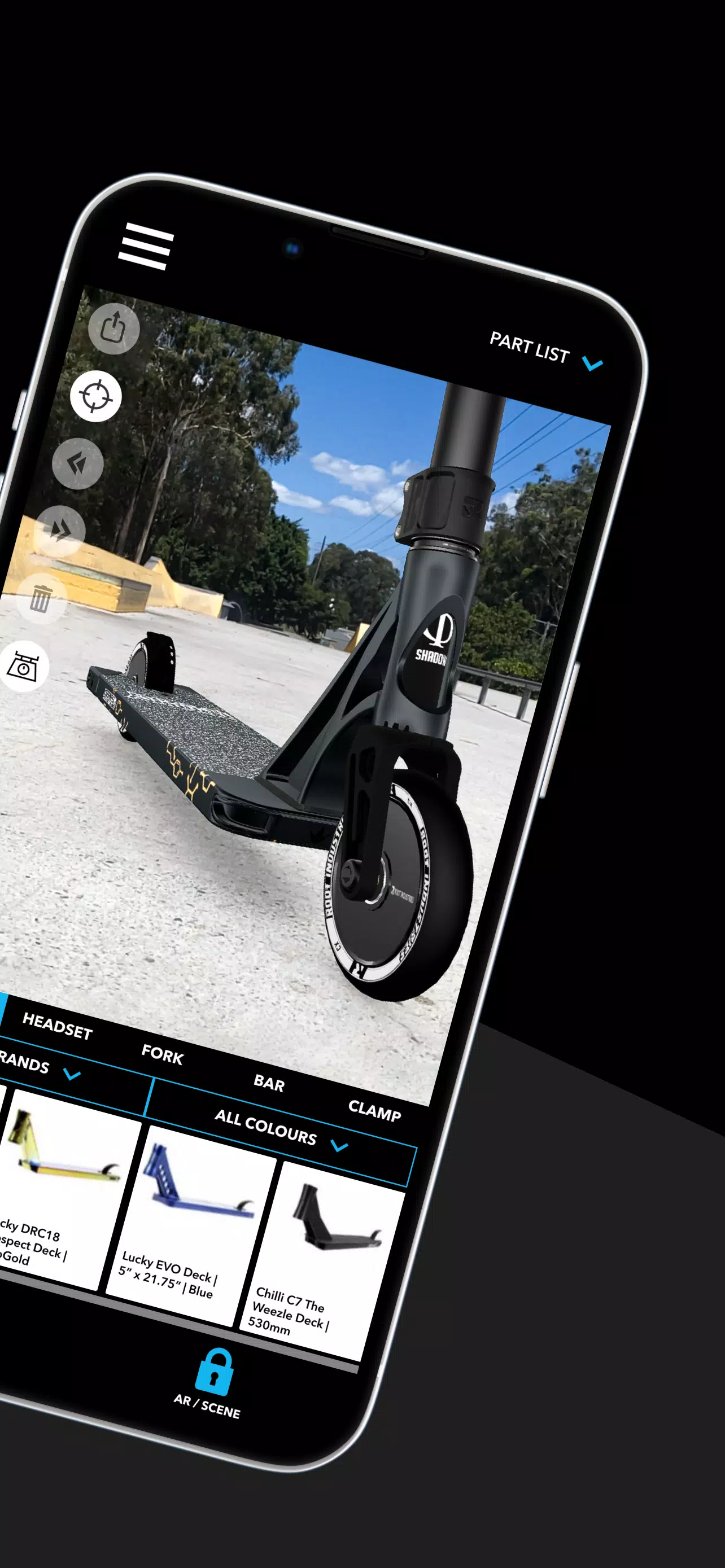 Scooter 3D custom builder स्क्रीनशॉट 1