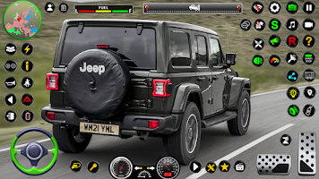 Jeep Driving Simulator offRoad Captura de pantalla 3