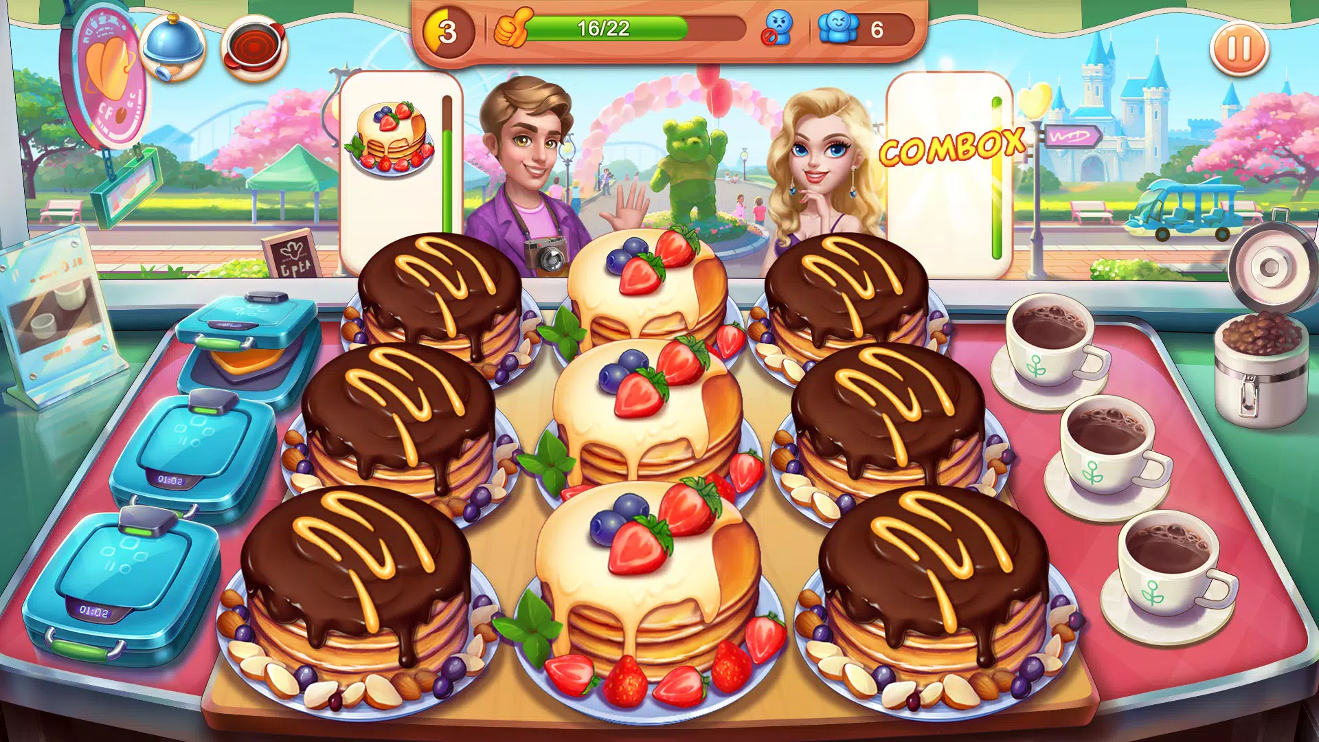 Cooking Center-Restaurant Game Ảnh chụp màn hình 1