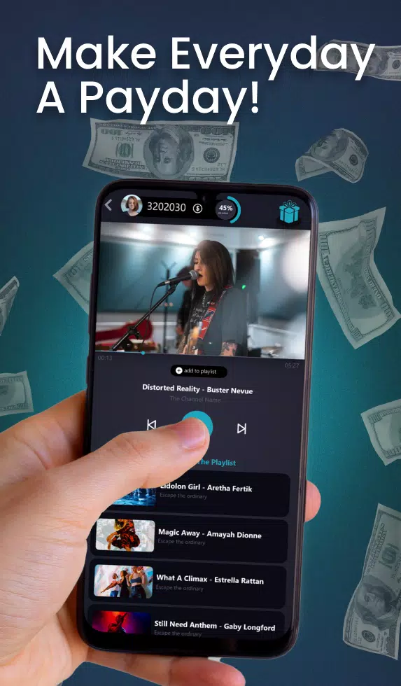 Cash Earning App Givvy Videos Capture d'écran 0