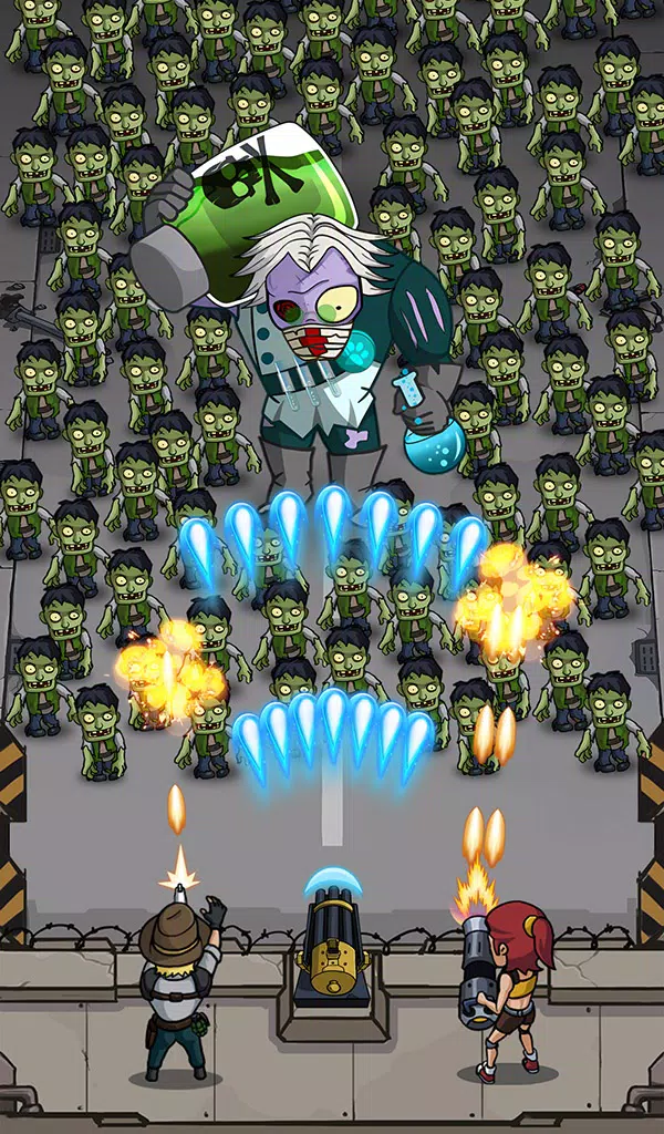 Zombie War Idle Defense Game应用截图第2张