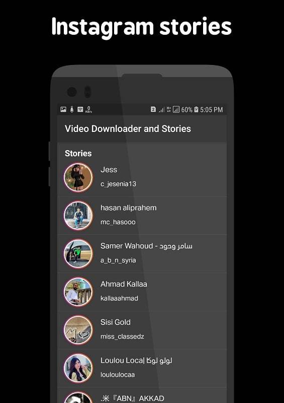 Video Downloader and Stories স্ক্রিনশট 3