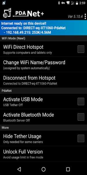 PdaNet+ Mod Ảnh chụp màn hình 1