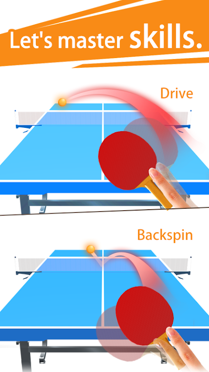 Table Tennis 3D Ping Pong Game স্ক্রিনশট 0