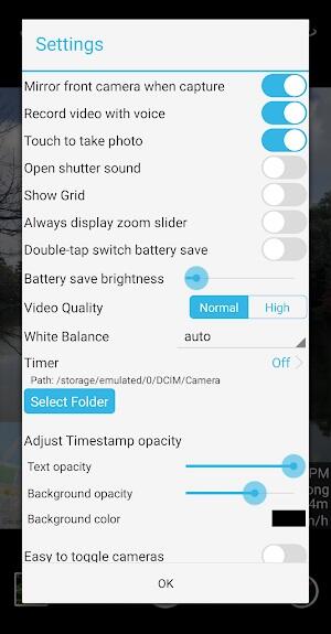 Timestamp Camera Pro Скриншот 2