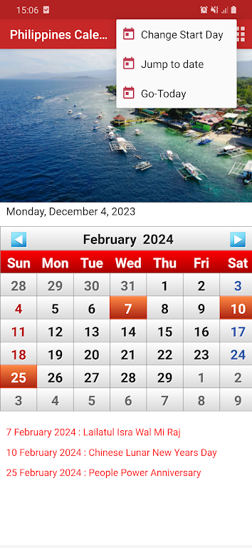 Philippines Calendar 2024 Screenshot 0